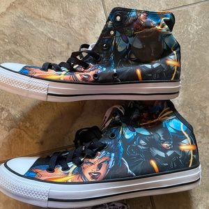 Converse chuck Taylor Batman all stars are Men 7.5 W9.5